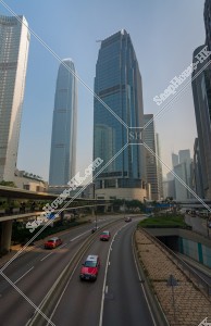 中環 ifc1（國際金融中心 第一期）和ifc2（國際金融中心 第二期）  其之一