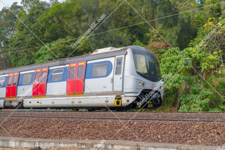 港鐵 東鐵綫 行駛中的火車 其之二
