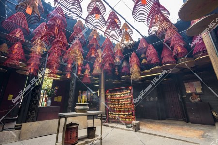 油麻地 天后廟 環香（檀香） 其之四