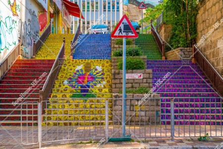油麻地 眾坊街 階段的風景 其之三