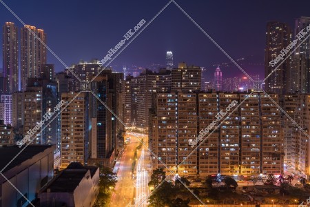 油麻地 渡船街的夜景 其之二