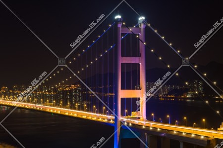 青馬大橋的夜景 其之三