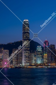 由尖沙咀望向中環之夜景 其之三