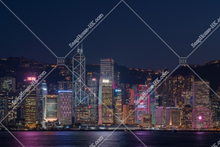 由尖沙咀望向中環之夜景 其之五