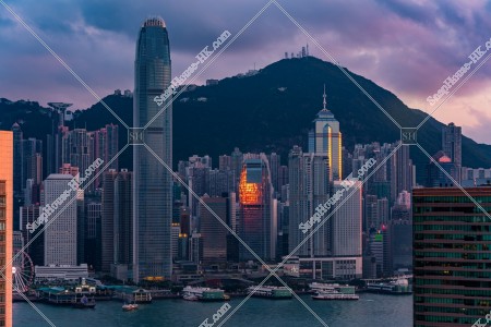 中環的黃昏景色 其之二