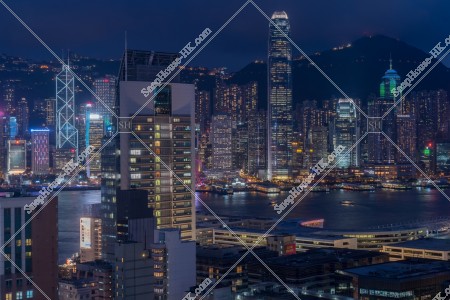 尖沙咀及香港島的夜景 其之二