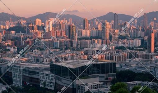 九龍塘的黃昏景色 其之一