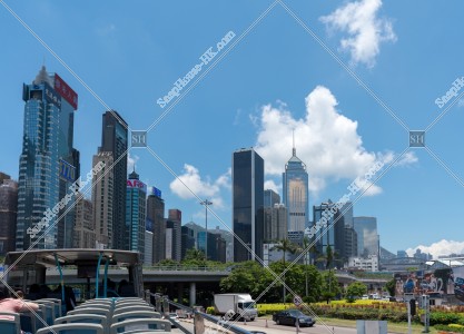 灣仔的高樓大廈的風景 其之一