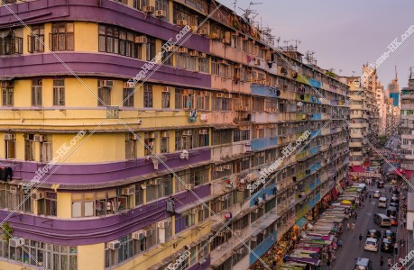 深水埗的街景和露天街市 其之四