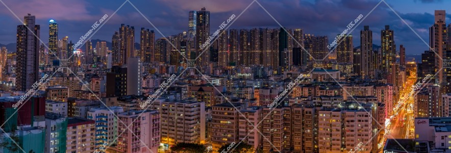 深水埗 晚上的街景 其之七