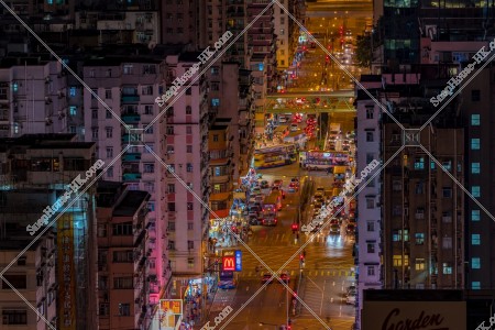 深水埗 欽州街的夜景 其之三