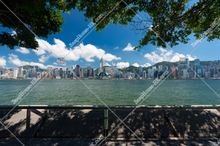 由尖沙咀望向灣仔的天際線 其之五
