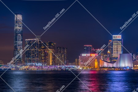 尖沙咀～西九龍的夜景