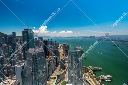 上環的高樓大廈的風景 其之一