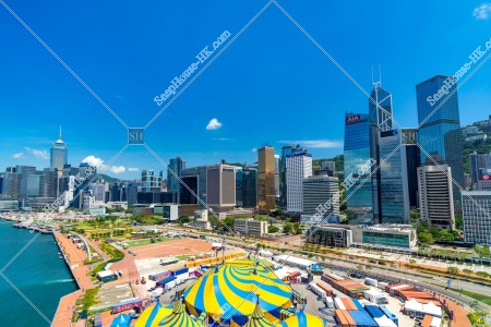 金鐘~灣仔的大廈群
