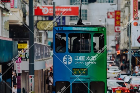 銅鑼灣 香港電車（叮叮）  其之二