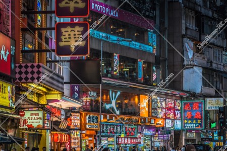 銅鑼灣 招牌夜景 其之二