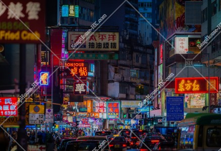 銅鑼灣 招牌夜景 其之十