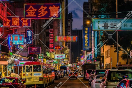 旺角 招牌夜景 其之七