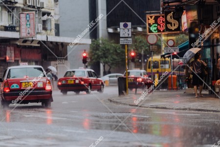新蒲崗 雨和的士
