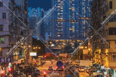 馬頭角 晚上的城市景觀 其之二
