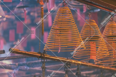 上環 文武廟 環香（檀香） 其之一