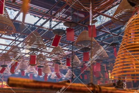 上環 文武廟 環香(檀香) 其之三