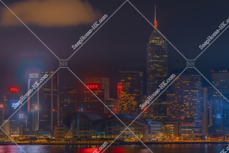 灣仔 中環廣場和附近的夜景 其之二