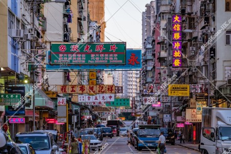 旺角 街景和招牌 其之四