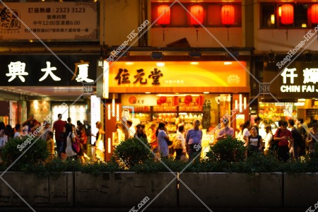 油麻地 黃昏的街景 其之一