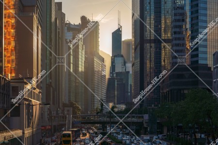 灣仔至金鐘的街景 其之二