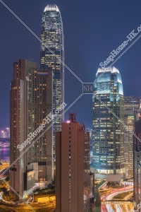 中環 高樓大廈的夜景 其之五