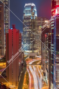 中環 高樓大廈的夜景 其之七