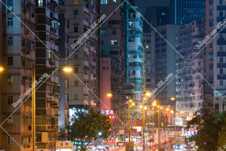 佐敦 晚上的街景 其之一