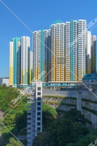 觀塘 香港公共屋邨和升降機 其之一