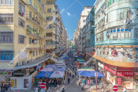 旺角 花園街的街景 其之十四