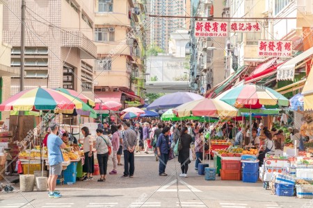 旺角 露天市場的樣子 其之五