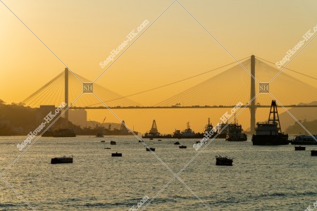 汀九橋和東灣的黃昏景色 其之五