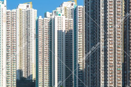 九龍灣的住宅大樓的景色 其之三