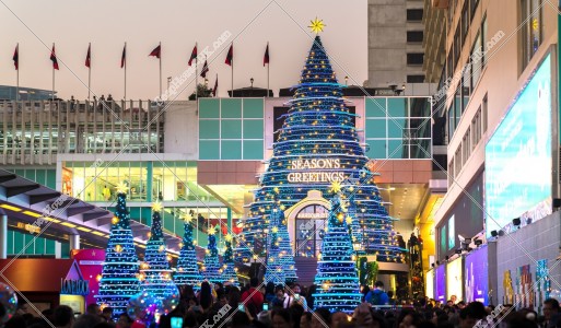尖沙咀 聖誕燈飾  其之一
