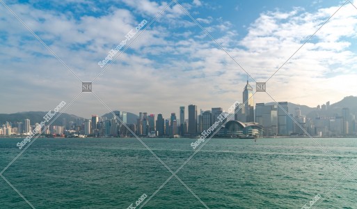 灣仔的高樓大廈群的風景 其之十八