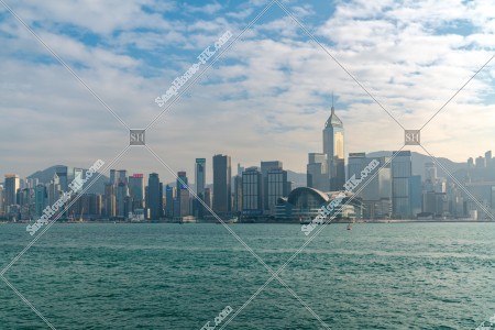 灣仔的高樓大廈群的風景 其之十九